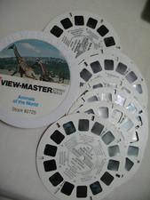 Vintage Animals of the World View-Master 7 Reel Packet 2725 RP211