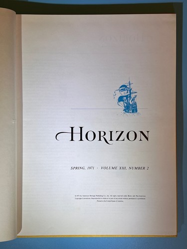 HORIZON "A Magazine of the Arts" - Hardcover Quarterly 1958-1977 - 64 Variations - Picture 126 of 206
