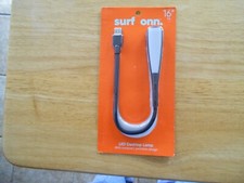 NEW Surf Onn Led USB Desktop Lamp 16"Tall Compact Portable Design Touch Control