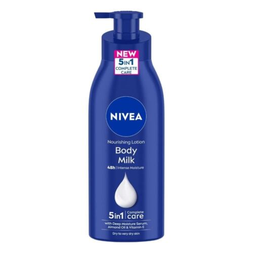 Nivea Nourishing Lotion Body Milk Richly Caring For Very Dry Skin, 400ml 2 Pack - Picture 3 of 8
