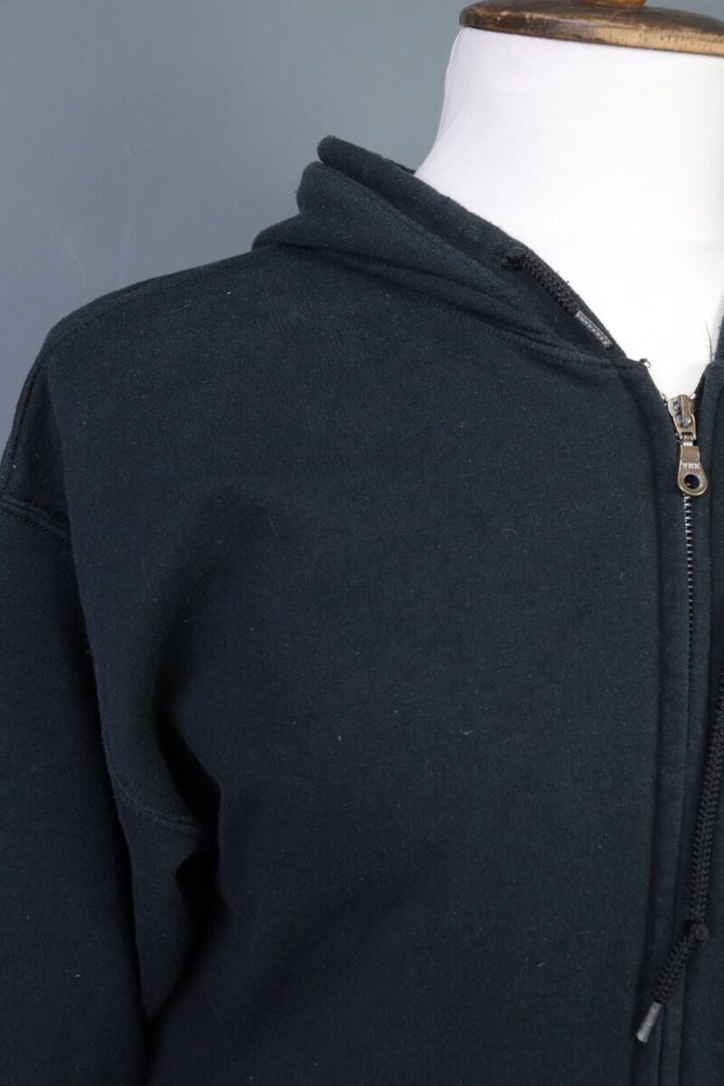 Vintage Slipknot Black Music Back Logo Full Zip Hooded Track Vintage Slipknot Black Music Back Logo Full Zip Hooded Track