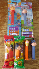 Lot of 6 Vintage Pez Dispensers Winnie the Pooh Goofy Tigger Eeyore Mixed Cond