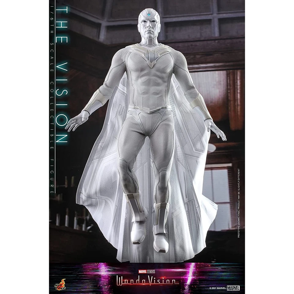 Figura Hot Toys Marvel WandaVision The Vision sexta escala NUEVA EN STOCK Foto 4 de 4