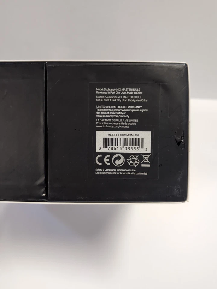 SKULLCANDY Mix Master DJ Headphones CHICAGO BULLS NBA S6MMDM-164 RARE - Image 3 of 4