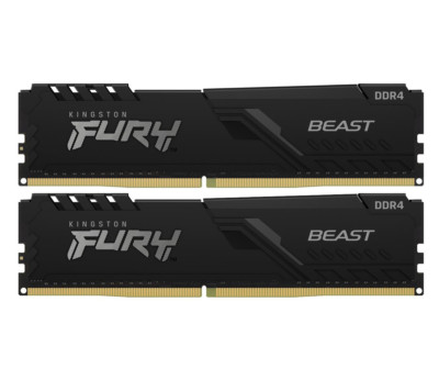 Kingston FURY 32GB (2x16GB) 3200MHz (PC4-25600) CL16 Beast CL 16 DDR4 schwarz