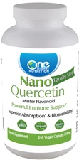 One Planet Nutrition Nano Quercetin Capsules - 250 mg (240 Count)