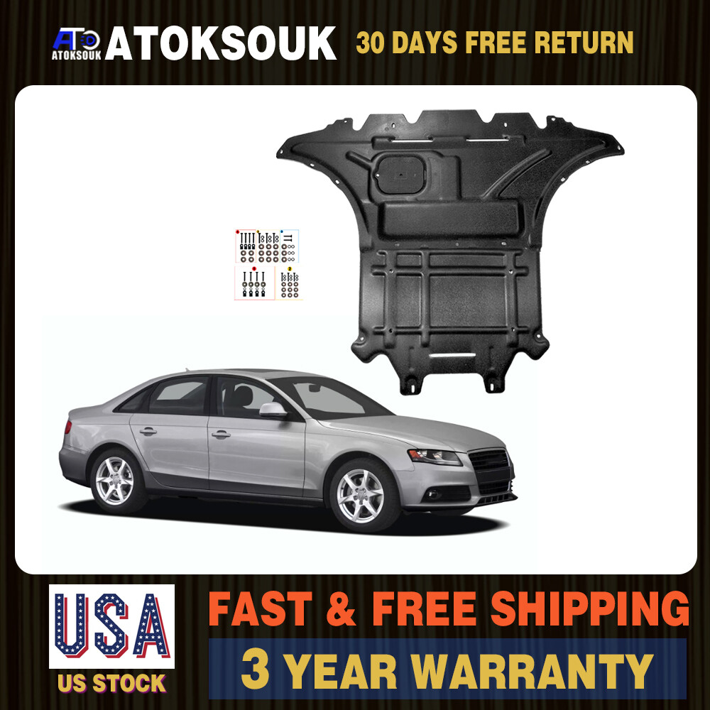 Front Engine Motor Splash Guard For Audi A4 2009-2016 Engine Shield Board