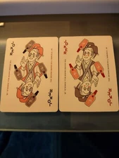 2 UNIQUE JOKERS   Single Swap Playing Cards -   Free Ship