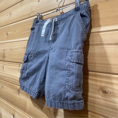 Bundle & Save Carter's Gray Cargo Shorts with Elastic Waistband SZ 6 - Picture 2 of 6