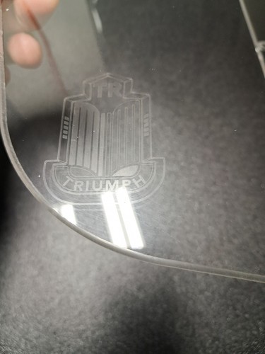 TRIUMPH TR2, TR3, TR3A, TR3B 1953-1962 REPLACEMENT WINDWINGS WITH SHIELD LOGO - Picture 2 of 8
