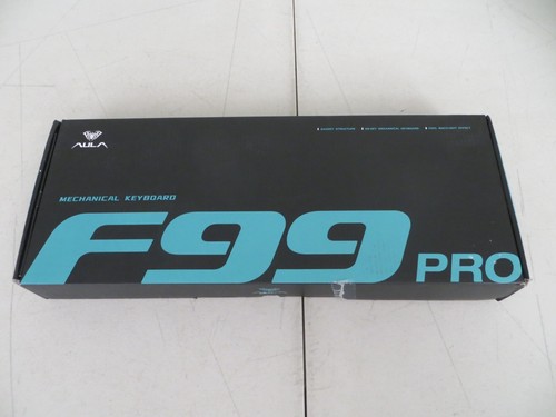 Aula F99Pro Gradient Black Mechanical Keyboard Wireless, USB, Bluetooth & Media