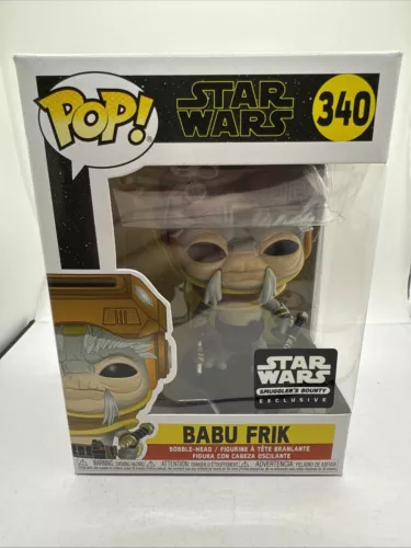 Funko Pop! Vinyl: Star Wars - Babu Frik - Amazon (AM) (Exclusive) #340