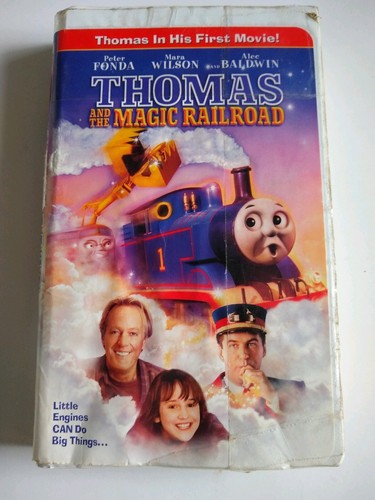 Thomas and the Magic Railroad (VHS, 2000, Clam Shell) Peter Fonda  Alec Baldwin - Picture 1 of 4