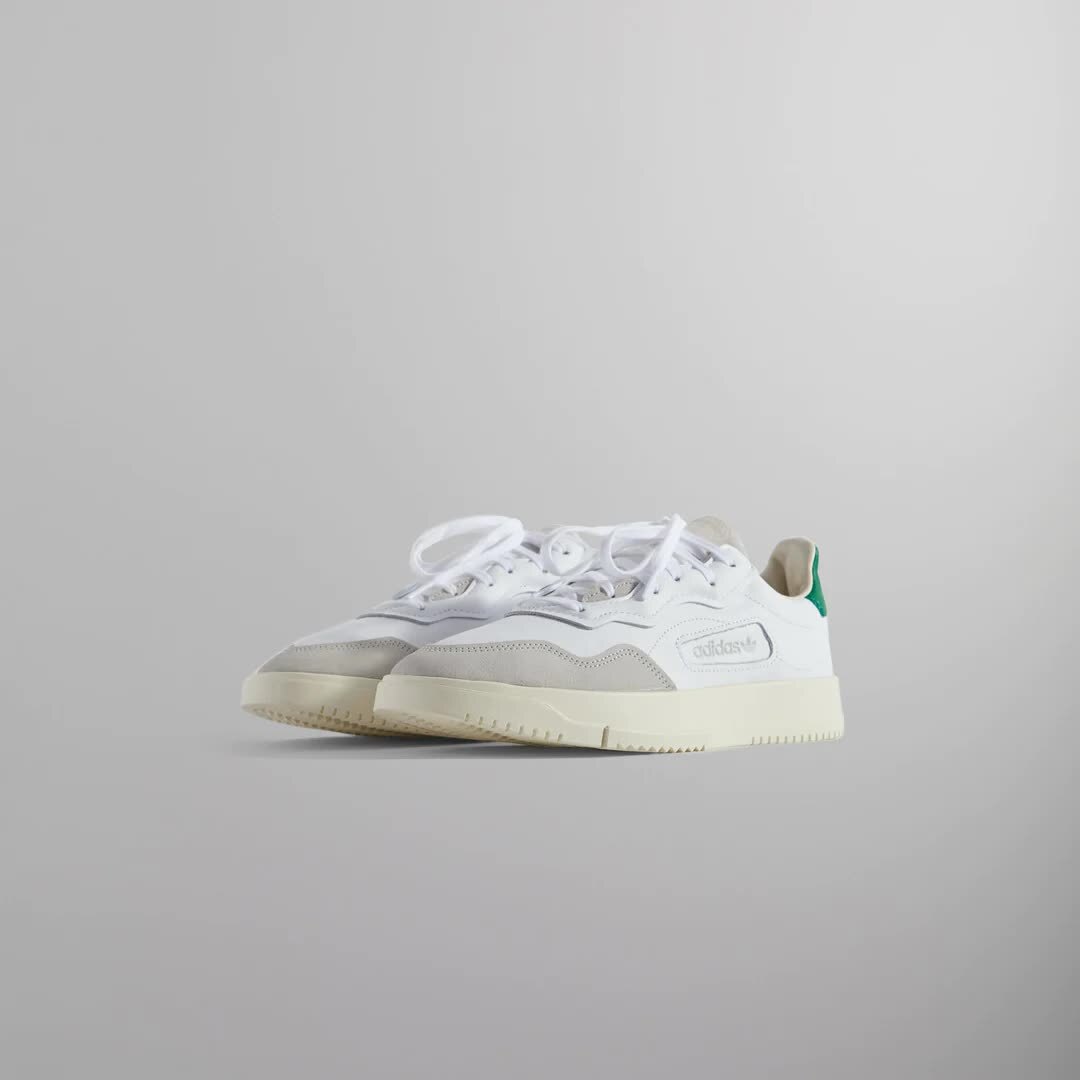 KITH × adidas Originals SC Premiere White/Green EF8189 Men's Size