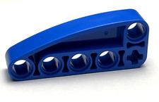 LEGO 2x Technic Liftarm Modified L-Shape Quarter Ellipse Thick 2 x 5 80286 Blue