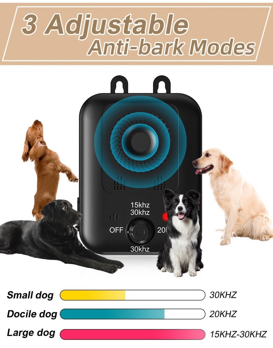 Bark Box Toys Anti Barking Device For Dogs - Ultrasonic Bark Control ...