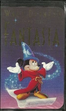 VHS - Disney's FANTASIA - CLAMSHELL CASE - Excellent