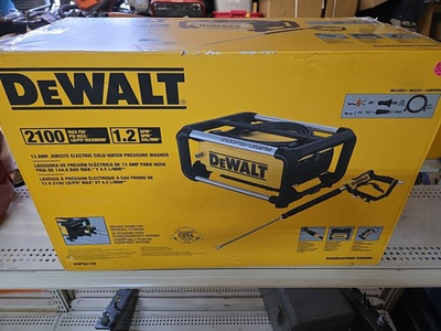 #ad DEWALT 2100 PSI 1.2 GPM 13 Amp Cold Water Electric Pressure Washer BRAND NEW $280.00