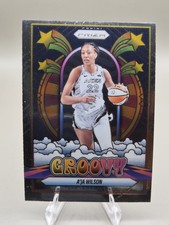 Panini 2025 Prizm WNBA Groovy A'ja Wilson #1 Las Vegas Aces Insert