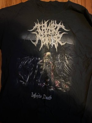 Thy Art is Murder ''Infinite Death'' Shirt Size XL Deathcore The Red Shore