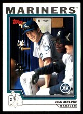 Bob Melvin 2004 Topps #292 Seattle Mariners MLB READ FREE SHIPPING AutographDen
