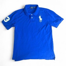 Polo Ralph Lauren Royal Blue Big Pony Polo Shirt Size Youth XL 18-20