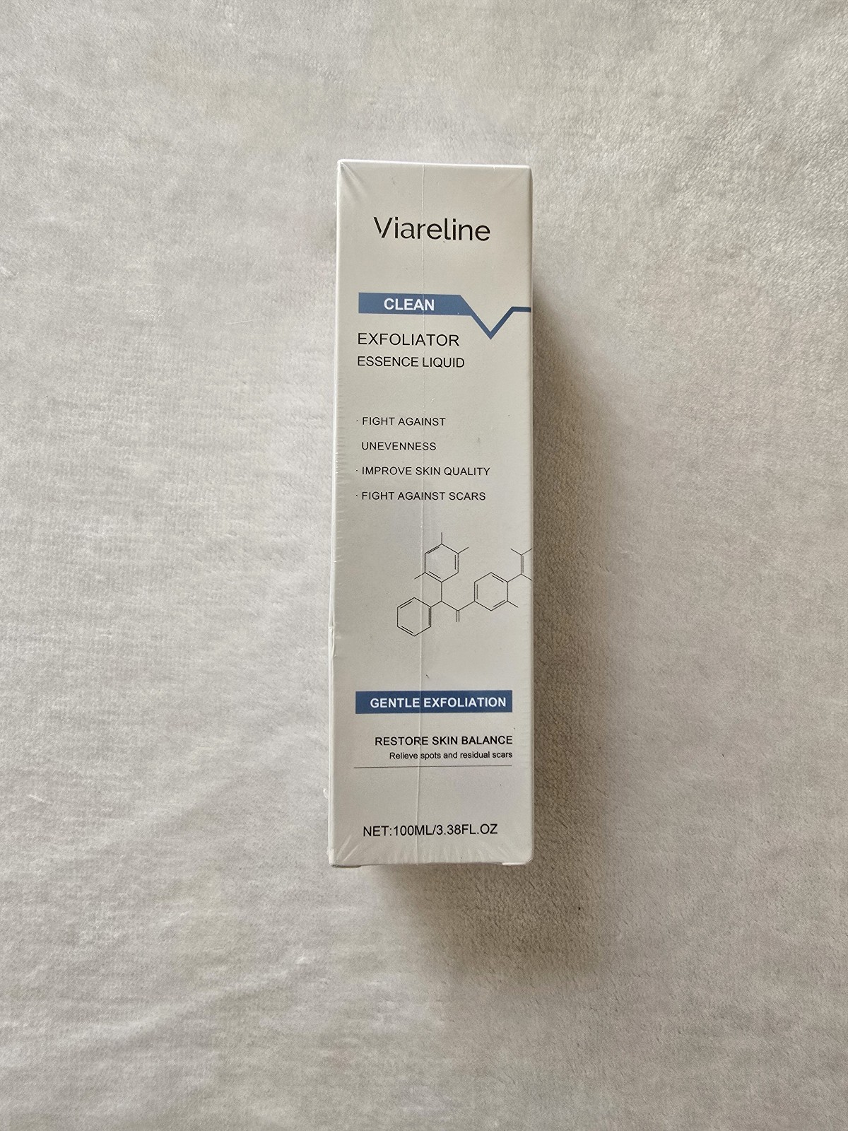 Viareline Exfoliating And Soothing Essence Delicate Skin Essence For Soft Smooth