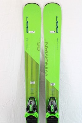 22-23 Elan Wingman 86CTI Used Mens Ski w/Binding 166cm #648282