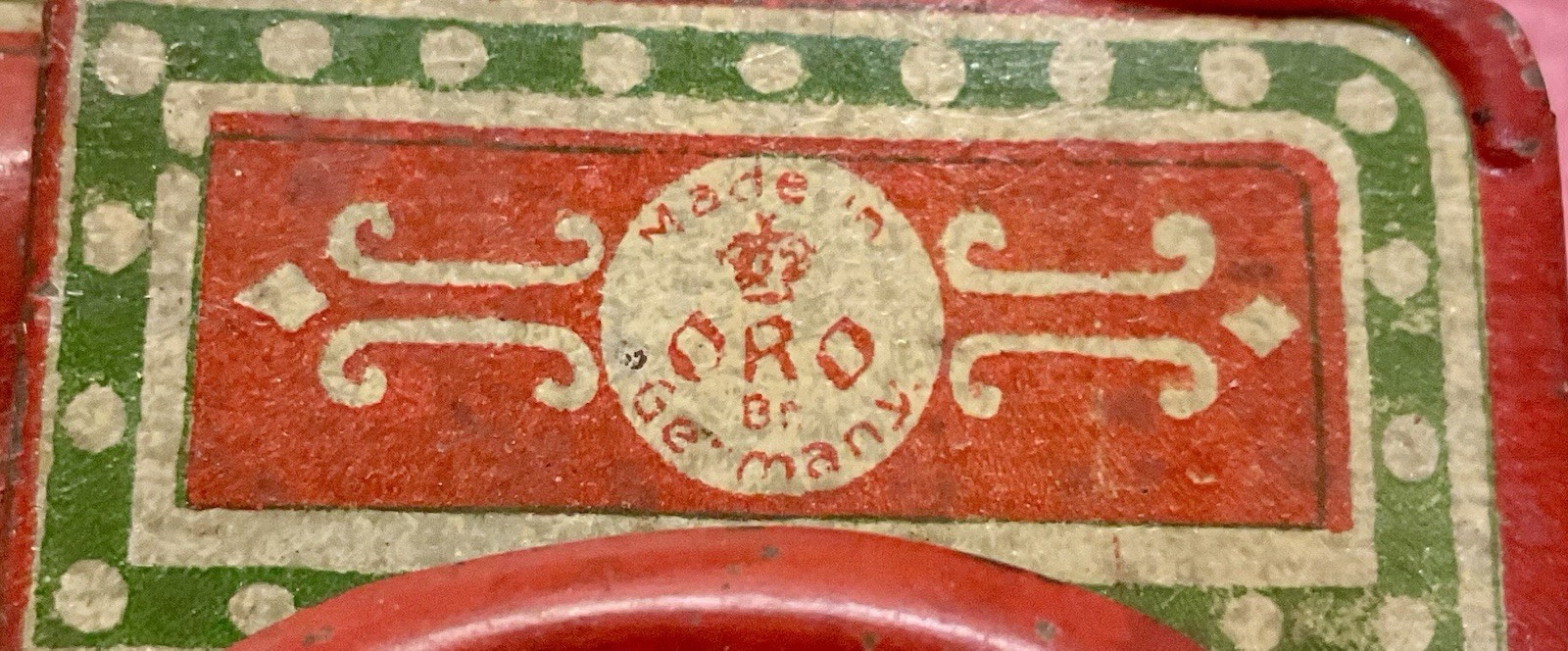 RARE VINTAGE GERMAN TINPLATE LITHO CLOCKWORK TOY