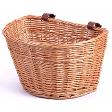 WICKERWISE QI004535 Storage Basket, Brown, Wicker