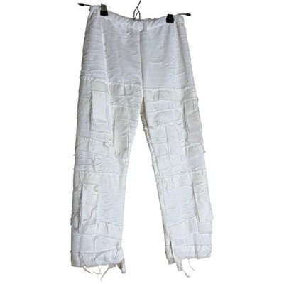 Wishcraft Chasing Fireflies Mummy Costume Pants Kids 6 White Cosplay Halloween 