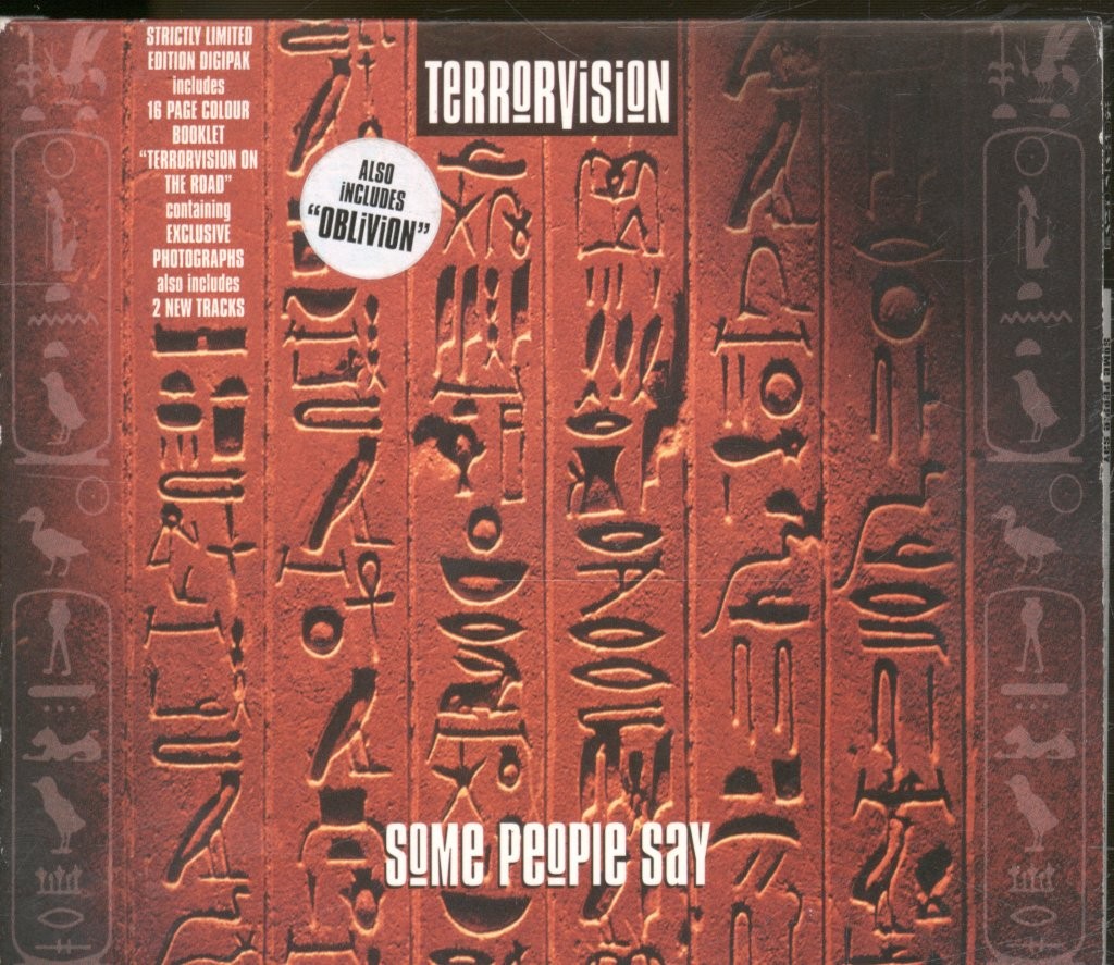 Terrorvision Some People Say CD UK Total Vegas 1995 with booklet in tri-fold