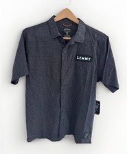 Roark Bless Up Run Amok Motorhead Breathable Shirt Black Mens Size M NWT