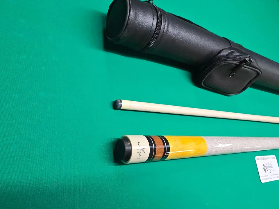 Taco de billar Meucci Echo 1 - 19 oz | Eje profesional de 12,5 mm + Estuche rígido GRATIS | ¡NUEVO! Foto 3 de 4