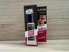NYX PROFESSIONAL MAKEUP The Brow Glue, Extreme Hold Tinted Eyebrow Gel - Dark Br