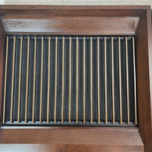 McIntosh ML-1C Grille Grill ONLY Pair 2 Total 2 Different Badge See Photos - Picture 3 of 23