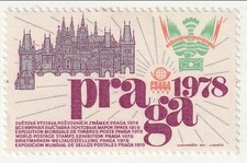 Czechoslovakia - PRAGA 1978 label(M)(4)
