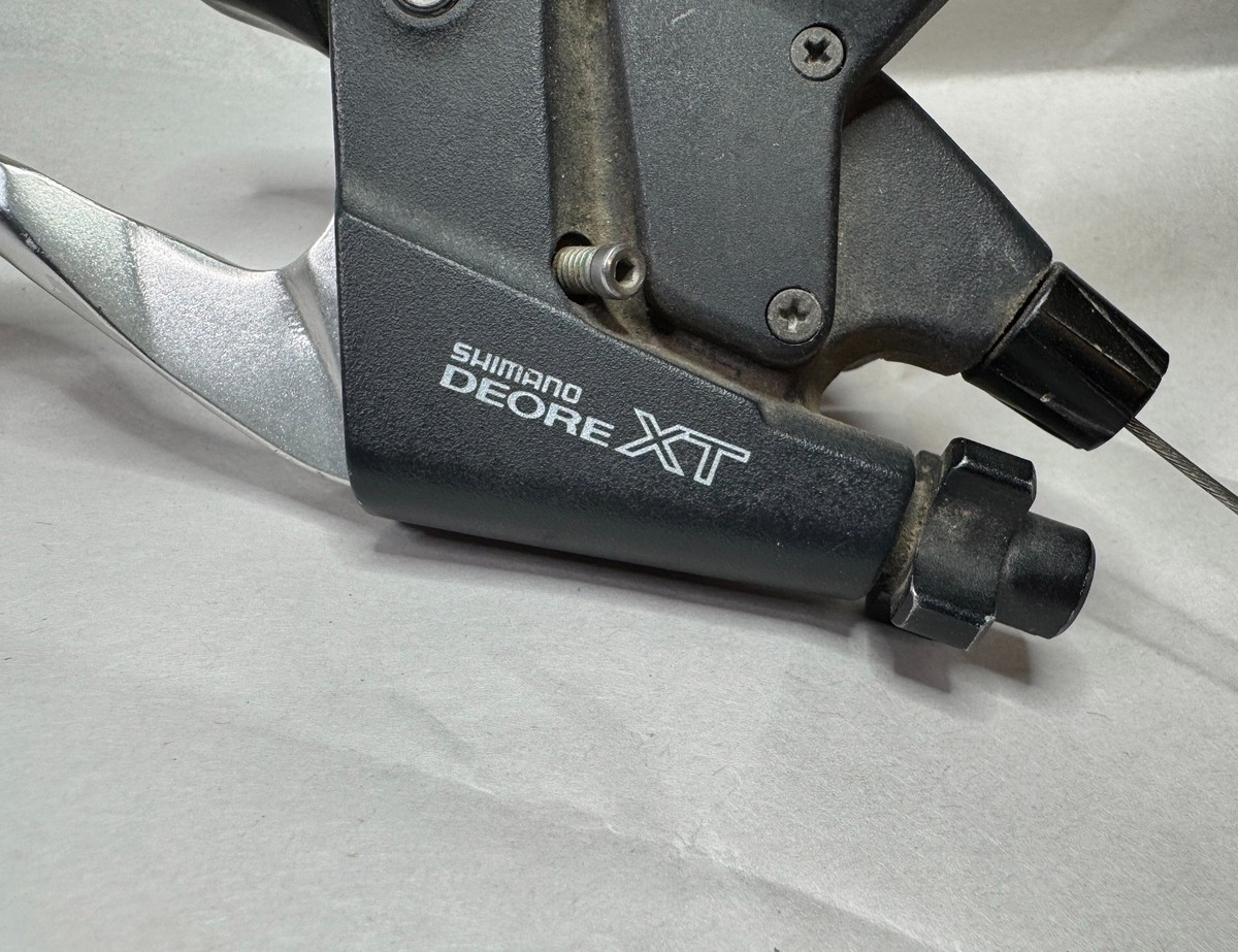 Vintage Shimano Deore XT • M739 Shifter & Lever combo • 8 speed
