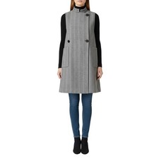 Sleeveless Herringbone Dress Vest Career Professional Work Wear