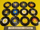 FOR DECOR: LOT OF 12 SOUL POP 7" 45 RECORDS Britney Spears Madonna Jackson Carey