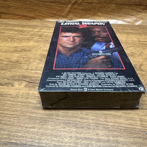 Lethal Weapon 2 Movie (VHS, 1998) Mel Gibson, Danny Glover NIP Sealed Tape NEW - Picture 6 of 9