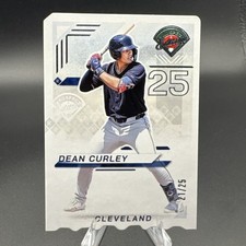 2025 Panini Prospect Edition Die Cut Ticket Stub #148 Dean Curley 21/25