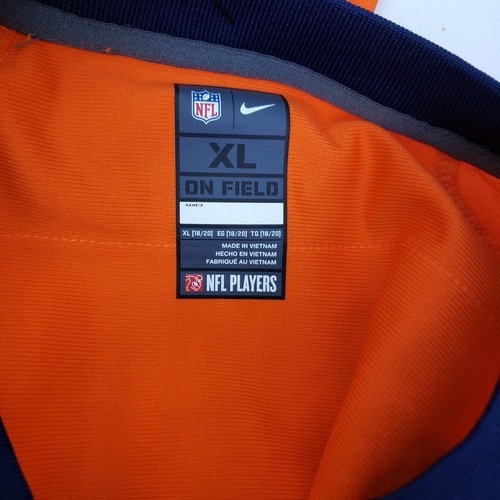 Maglia calcio Nike Denver Broncos #2 Surtain II On Field Youth XL 18/20 arancione - Foto 7 di 10