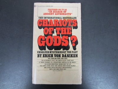 Chariots of the Gods? Erich von Däniken 1973 Bantam Books Ancient Astronauts PB
