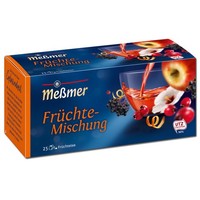 (24,93€/1Kg) MeßMer Tee FrüChte-Mischung, 1 Packung Je 25 Teebeutel