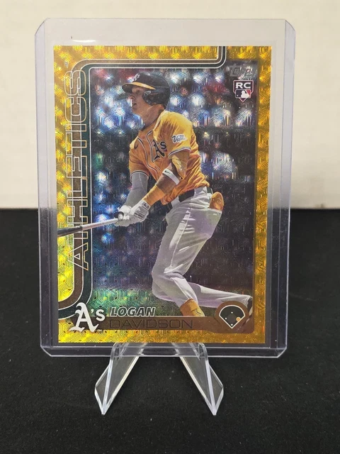 2025 Topps Update Series - Logan Davidson #US213 Gold Foil Fractor 🔥 1/1 (RC)🔥