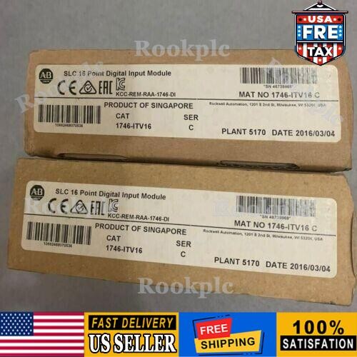 New Factory Sealed AB 1746-ITV16 SER C SLC 16 POINT DIGITAL INPUT MODULE - Picture 1 of 1