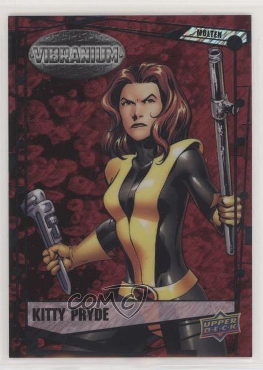 2015 Upper Deck Marvel Vibranium Molten 207/299 Shadowcat Kitty Pryde #7 1j8