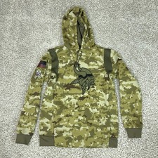 Minnesota Vikings Sudadera Para Hombres Pequeña NFL Fútbol Nike Salute Service Sudadera con Capucha