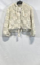 Anthropologie Pilcro NWT Womens Cream Checker...
